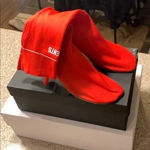 Vetements sock boots
